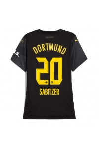 Fotbalové Dres Borussia Dortmund Marcel Sabitzer #20 Dámské Venkovní Oblečení 2024-25 Krátký Rukáv